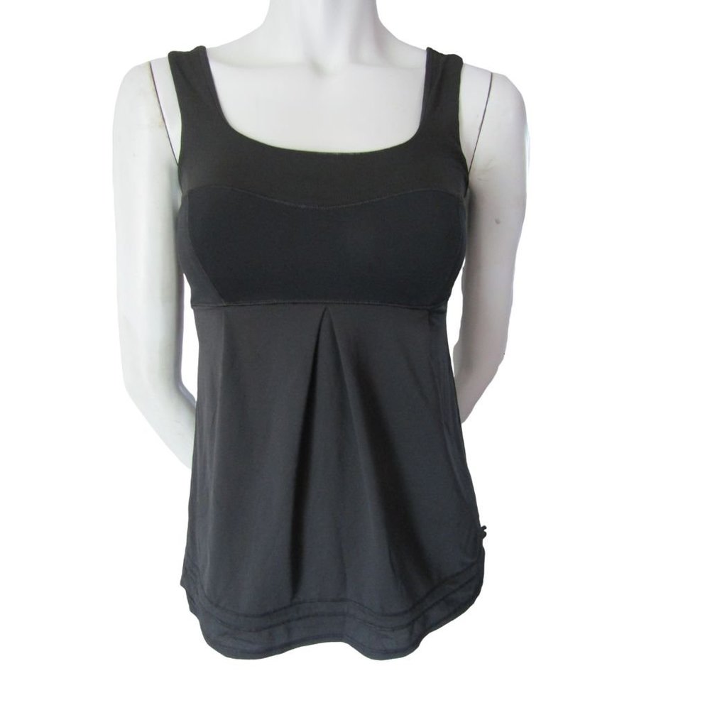 Lululemon Black Elevate Tank Size 4